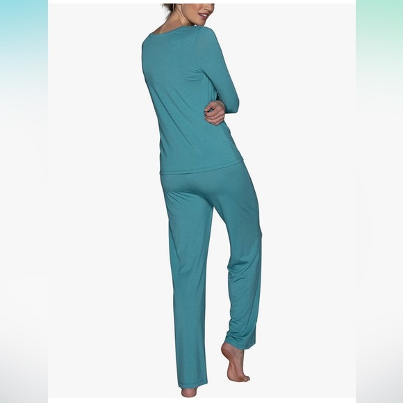 Modal Teal Pajamas Vanity Fair - Picture 2 of 6